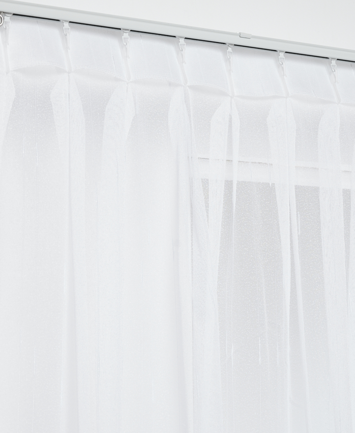 Bouclé Streep Wit 2128