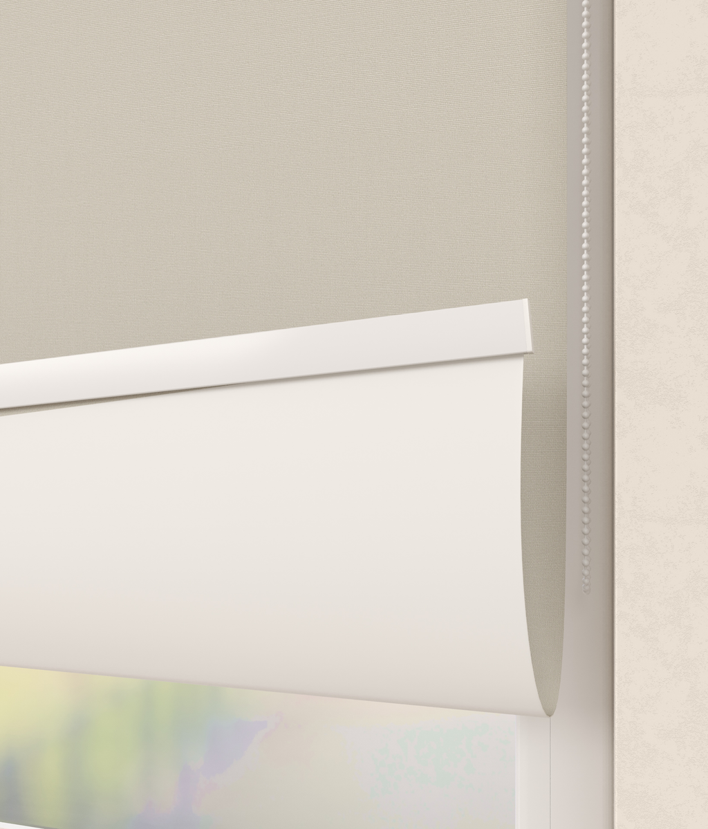 Elektrisch Rolgordijn Bologna Verduister Ivoor 7700