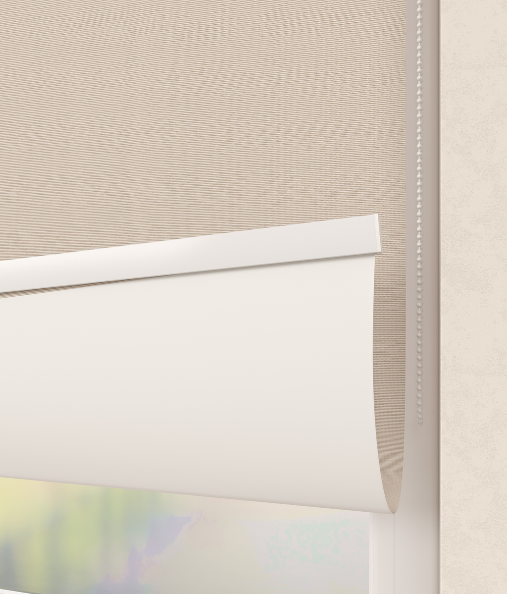 Elektrisch Rolgordijn Florence Verduister Lichtzand 5100