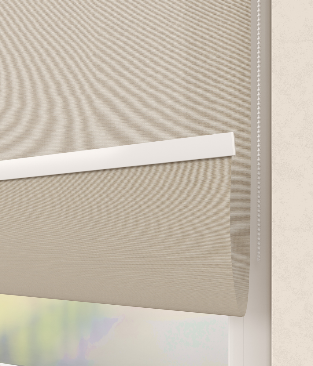 Elektrisch Rolgordijn Florence Lichtzand 100