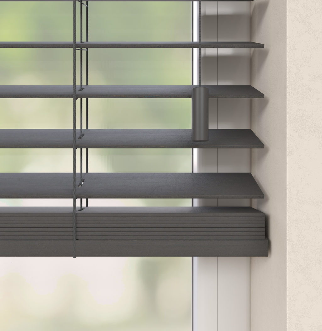 Bamboe Jaloezieën - Antraciet