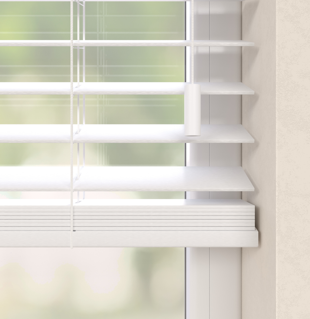 Houten Jaloezieën - Premium Wit
